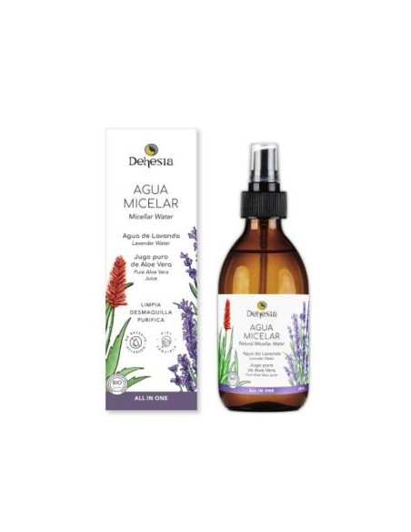 Agua Micelar Bio All In One Lavanda-Aloe 250Ml de Dehesia