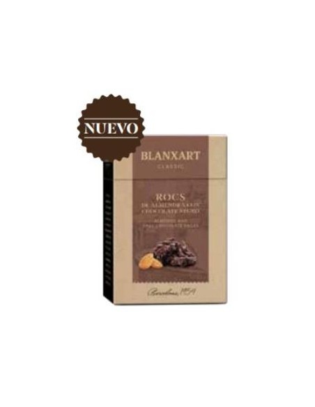 Rocs Almendra Con Chocolate Negro 100 Gr. de Blanxart