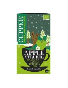 Apple Strudel Hibisco Infusion 20Bolsi Bio Sg Vegan de Cupper