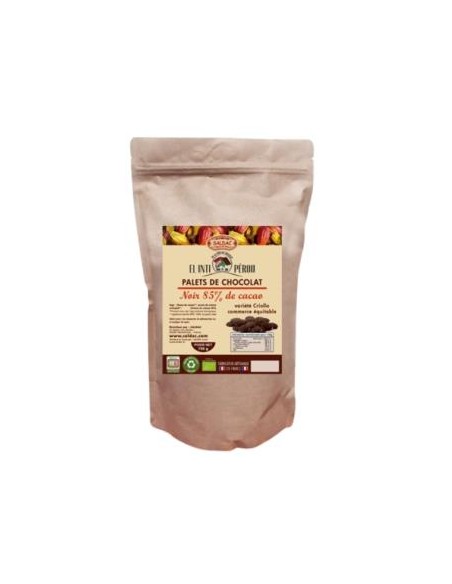Cobertura De Chocolate  Gotas 85% 750 Gr Eco de Saldac