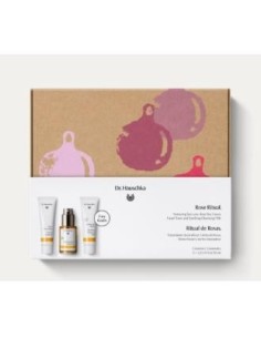 Set Navidad Rosas Ritual Crema+Tonico+Leche Facial de Dr. Hauschka