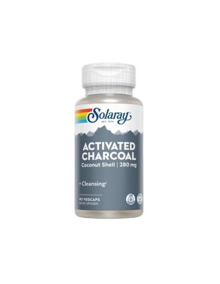 Charcoal Activated 90 Cap. de Solaray