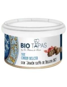 Pate Bio Origen Bellota 100%. Lata 100Gr. de Bio Tapas