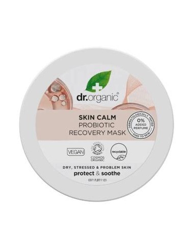 Mascarilla Recuperadora Probiotica Skin Calm 100 M de Dr. Organic