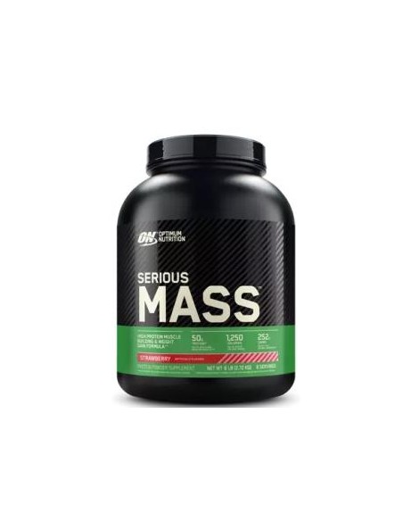 On Serious Mass Strawberry 2730Gr de Optimum Nutrition