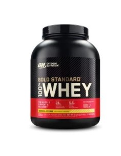 On 100% Whey Gold Standard Banana Cream 2280Gr de Optimum Nutrition