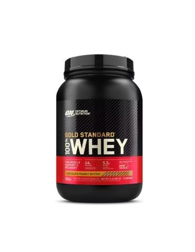 On 100% Whey Gold Stand Choco Peanut Butter 900Gr de Optimum Nutrition