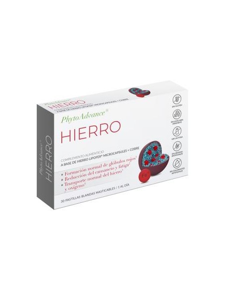 Phytoadvance Hierro 30 Past Blandas Mastic de Phytoadvance