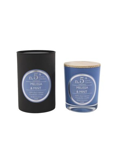 Vela Vaso Perf5 Melissa-Mint 7,5X9 Cm 1 Ud de Cerabella