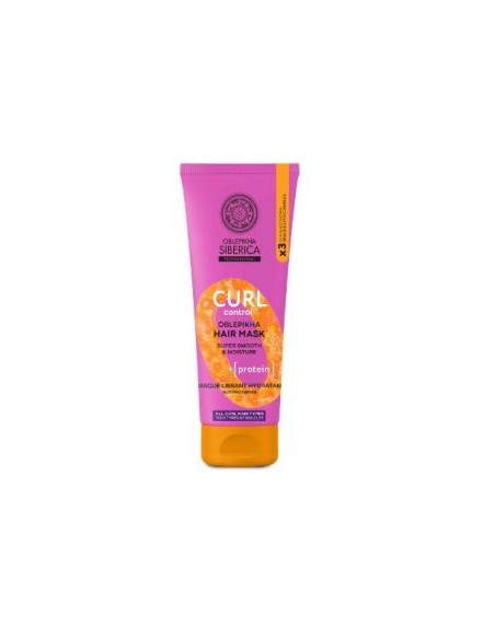 Oblepikha Mascarilla Capilar Curl Control 200 Ml. de Natura Siberica