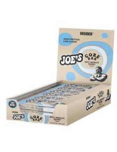 Joe´S Core Bar Chocolate Blanco-Coco 12X45Gr. de Weider