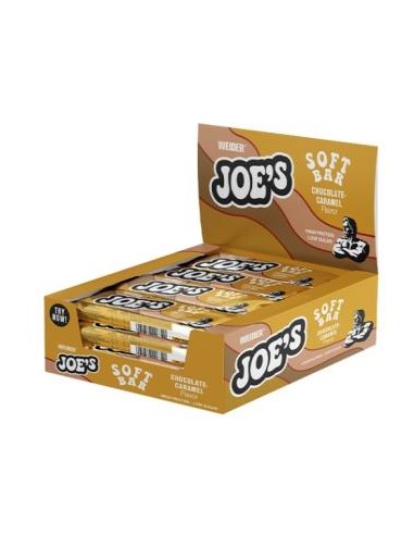 Weider Joe´S Soft Bar Choco Caramel 12X50Gr. de Weider