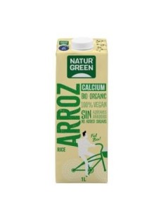 Bebida Vegetal De Arroz Con Calcio 1Lt 6Uds. de Naturgreen