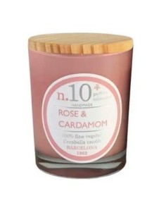 Vela Vaso Perf10 Rose-Cardamon 7,5X9 Cm 1 Ud. de Cerabella