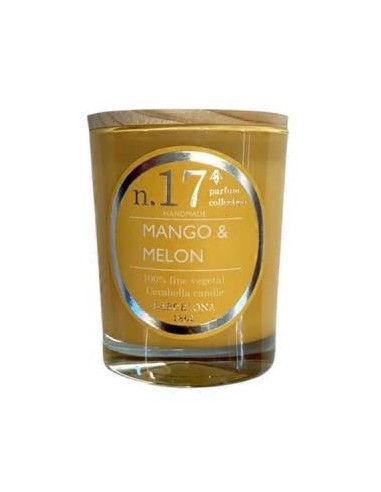 Vela Vaso Perf17 Mango-Melon 7,5X9Cm 1Ud. de Cerabella