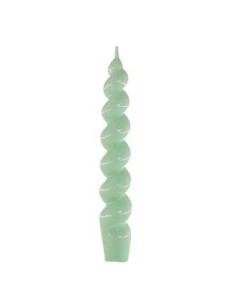Vela Bujia Espiral 9 N16 Verde 2,3X17Cm 4Uds. de Cerabella