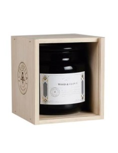 Vela Tarro Apotewc Wood-Clove+Caja 9,5X11Cm 1Ud de Cerabella