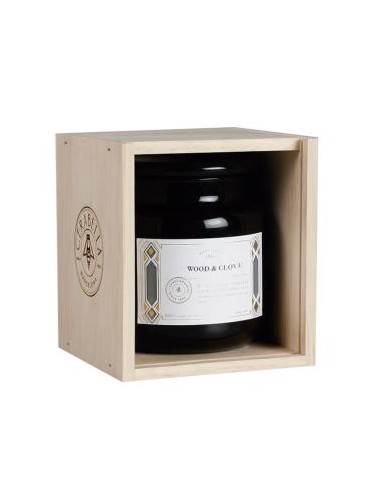 Vela Tarro Apotewc Wood-Clove+Caja 9,5X11Cm 1Ud de Cerabella