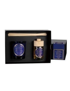 Setperf25 Vela+Mikado Sandal-Patchouli 23X16,6X8,3 de Cerabella