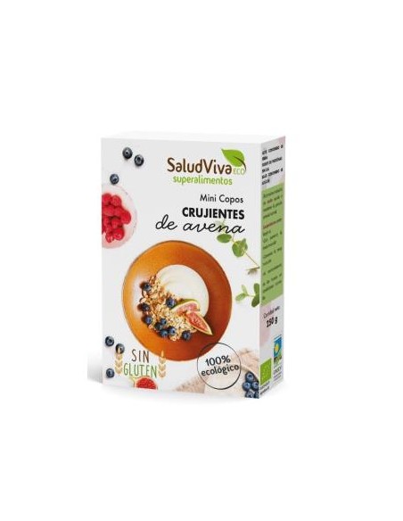Copos Crujientes De Avena  Minis 250Gr. Bio Sg de Salud Viva