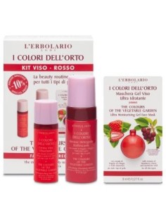 Colores Del Huerto Kit Cara Rojo - Mouse 100 Ml+Crema 50Ml + de L´Erbolario