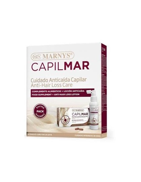 Capilmar Pack Locion Anticaida +Capsulas de Marnys