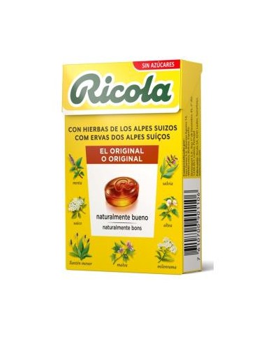 Ricola Caramelos Hierbas Suizas 50Gr. S/A de Ricola