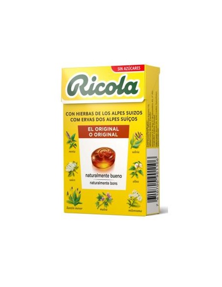 Ricola Caramelos Hierbas Suizas 50Gr. S/A de Ricola