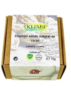 Champu Solido Cabello Rizado Cacao 70Gr de Kijani