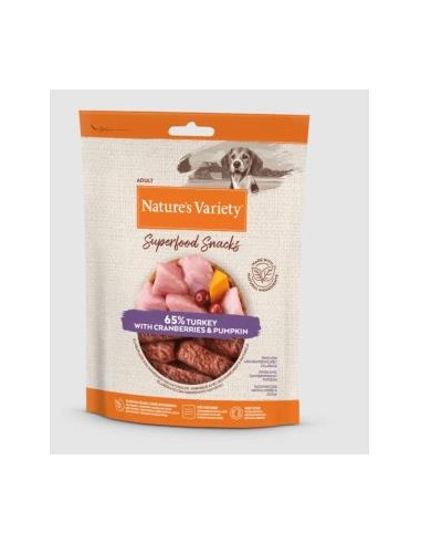 Natures Variety Canine Adult Snack Pavo 8X85Gr. de Nature S Variety Vet