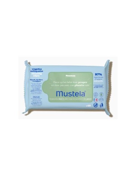 Toallitas Limpiadoras Bebe-Niño 70Uds. de Mustela