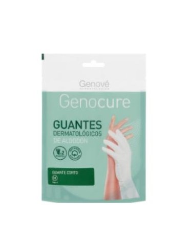 Genocure Guantes Dermatológicos Algodón 8 Med de Genocure