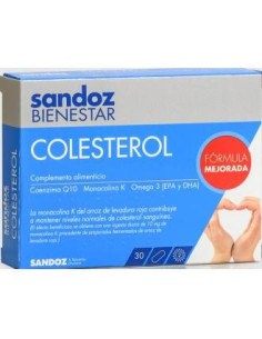 Sandoz Bienestar Colesterol 30 Caps de Sandoz Bienestar