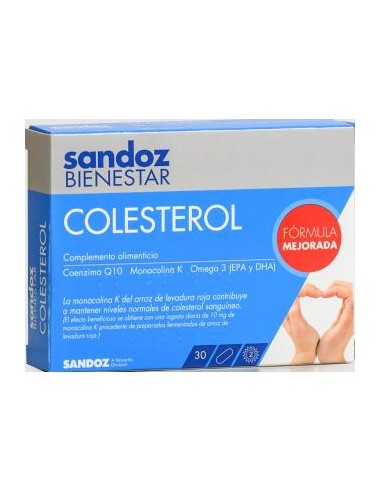 Sandoz Bienestar Colesterol 30 Caps de Sandoz Bienestar