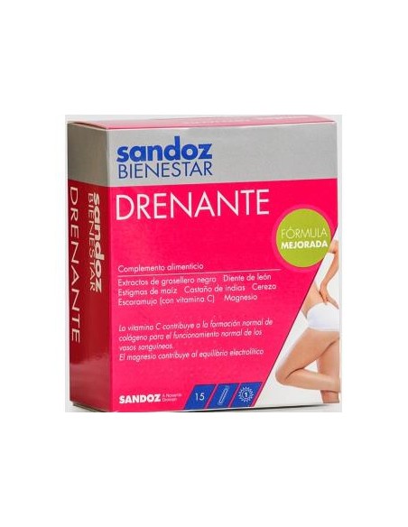 Sandoz Bienestar Drenante 15 Amp de Sandoz Bienestar