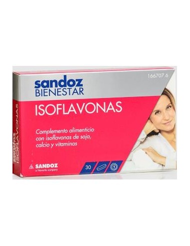 Sandoz Bienestar Isoflavonas 30 Caps de Sandoz Bienestar
