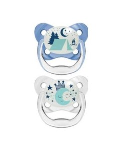 Chupete Advantage Nocturno Sili Anat T/2 6-18M 2Un de Dr. Brown´S