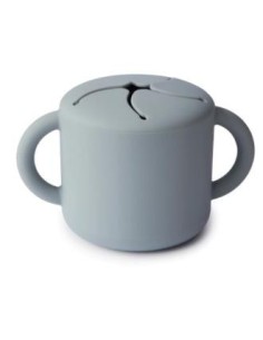 Taza Para Snack Silicona Stone** de Mushie
