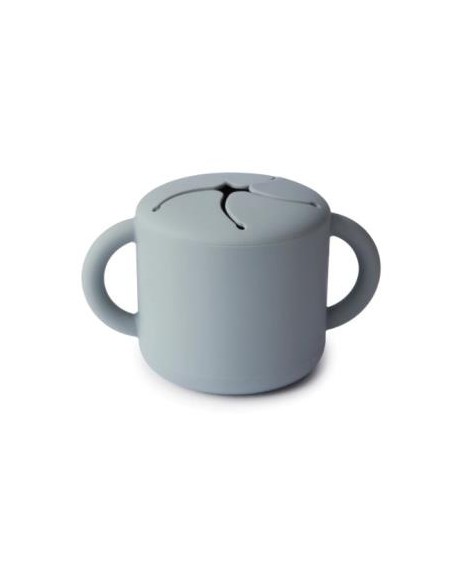 Taza Para Snack Silicona Stone** de Mushie