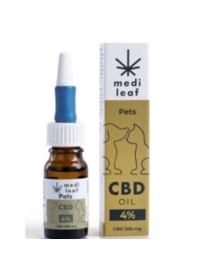 Medileaf Pets Cbd 4 Perro-Gato Aceite 10Ml de Medileaf