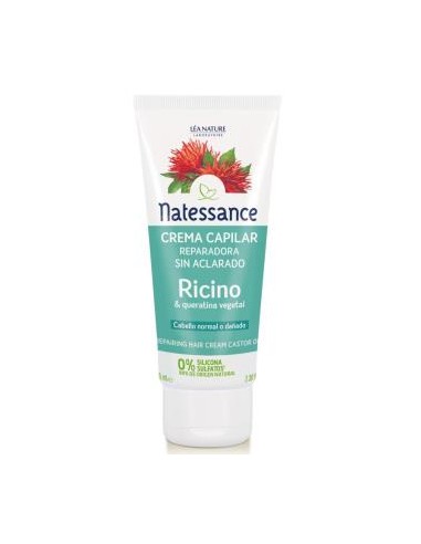Crema Capilar Ricino Reparadora 100Ml de Natessance