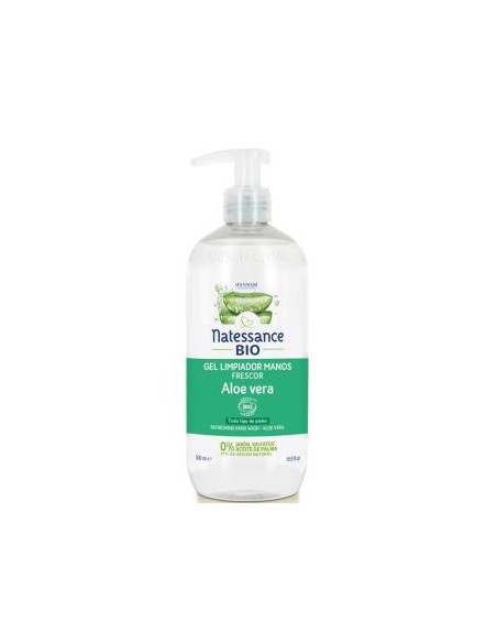 Gel Aloe Vera Limpiador Manos 500Ml Bio de Natessance