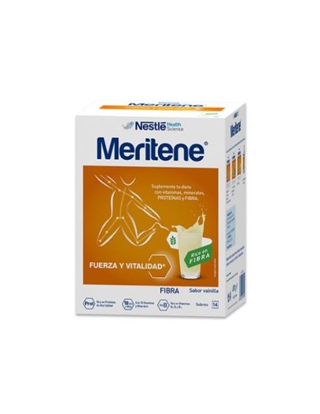 Meritene Fibra Vainilla 14Sbrs. de Meritene