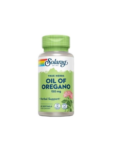 Oil Oregan 150Mg. 60Perlas de Solaray