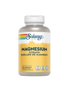 Magnesium Citrato 180Cap. de Solaray