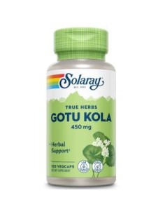 Gotu Kola 450Mg 100Vcap. de Solaray