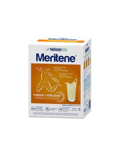 Meritene Batido Vainilla 15Sbrs. de Meritene