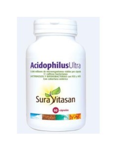 Acidophilus Ultra 60Cap. (Refrigeracion) de Sura Vitasan