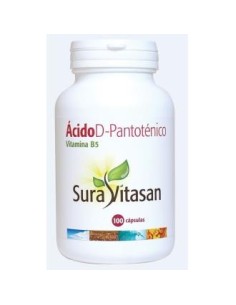 Acido D-Pantotenico 100Cap. de Sura Vitasan