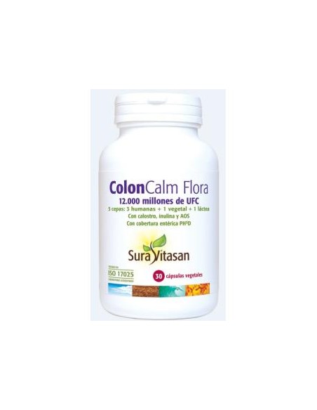 Colon Calm Flora 30Cap. (Refrigeracion) de Sura Vitasan